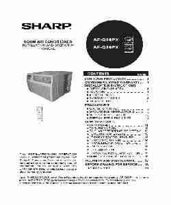 Sharp Air Conditioner AF-Q60PX-page_pdf